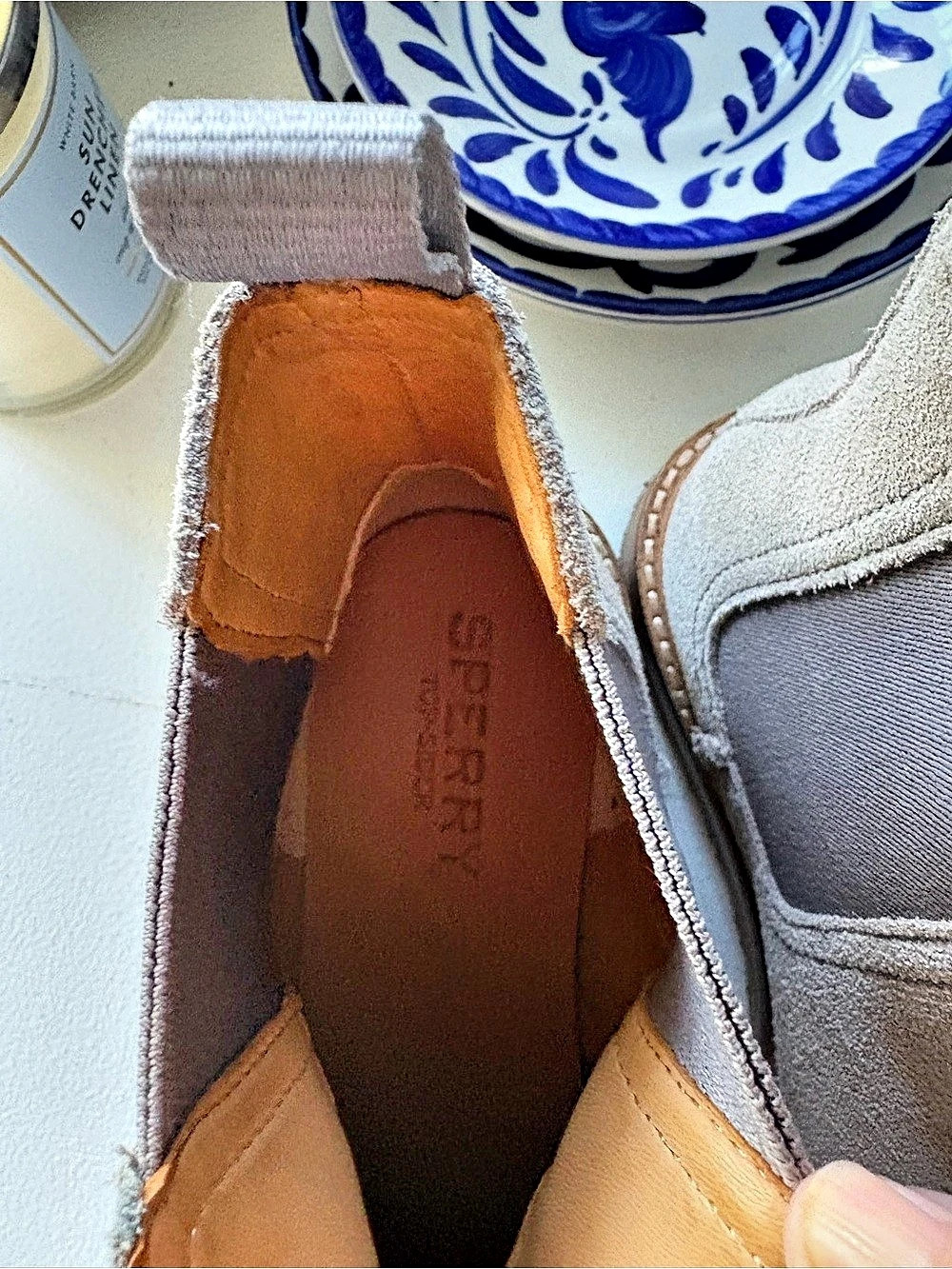 Sperry 7 Seas Leather Chelsea Ankle Boots US 6.5 M - Picture 6 of 8